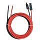 10 Awg Solar Panel Extension Cable Pv Wire Solar Connector Black And Red 6mm²