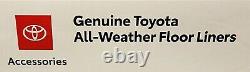 2024 Toyota Grand Highlander 7-passanger All Weather Floor Mats