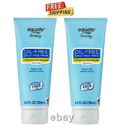 (2 Pack) Equate Oil Free Daily Face Wash, 6.5oz