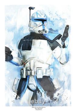 All 7 Clone Troopers! Artist-Signed Prints