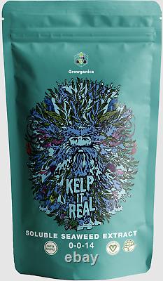 Kelp it Real, High Grade Soluble Seaweed Extract 0-0-14 Vegan Fertilizer