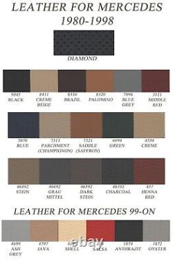 LEATHER For Mercedes Benz ALL COLORS AVAILABLE