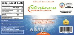 NerveReverse- Nutrition for Nerves. 3 Month Supply of Neuropathy Support