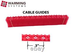 Radiant Floor Heat System Electric Cable Tile Warm Heated 120V All Sizes