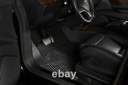 ToughPRO Floor Mats Full Set Black For Honda Odyssey All Weather 2005-2010