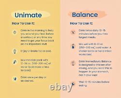 Unicity Feel Great Combo Balance 60 pack (Orange) and Unimate 30 Pack (Lemon)