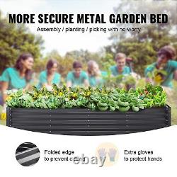 VEVOR Galvanized Raised Garden Bed Planter Box ALL GALVANIZED SIZES IN STOCK NOW