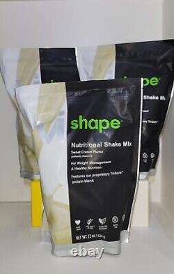 Visalus VI-Shape Nutritional Shake Mix Sweet Cream 22 oz 3 Bag 4/2024 exp