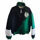 Vtg 80s Swingster Boston Celtics Quilted Puffer Jacket Green Size L Men's