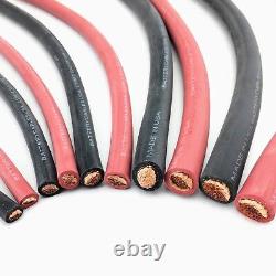 Welding Cable Flexible Rubber SGR Battery Cable SAE J1127 Pure Copper USA Made