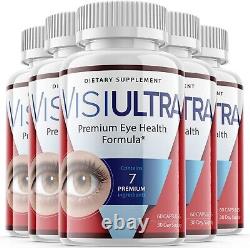 5 Pilules de supplément de santé oculaire Visiultra Premium, favorise une vision saine-300