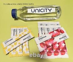 5 jours de pratique Équilibre baies mélangées 10 paquets et Unimate 5 paquets citron Unicity