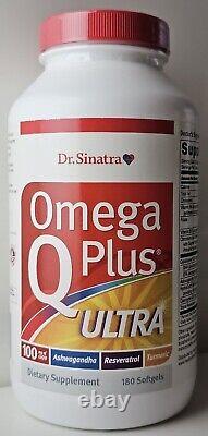 Dr. Sinatra Omega Q Plus Ultra 180 gélules molles