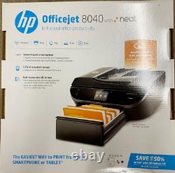 Nouvelle imprimante tout-en-un sans fil HP OfficeJet 8040 avec impression mobile F5A16A