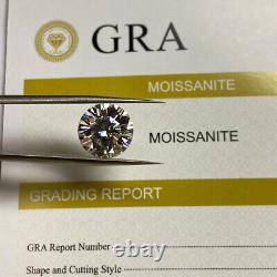 Pierres de moissanite certifiées en vrac GRA D VVS1 de toutes tailles