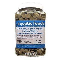 Rabais sur les morceaux et morceaux de spiruline, algues, galettes végétales Zeigler qui coulent