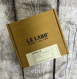 SANTAL 33 par Le Labo 3,4 fl oz / 100 ml Eau De Parfum unisexe Neuf avec boîte