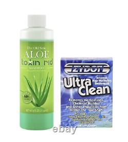 Shampoo Old Style Aloe Toxin Rid, Zydot Ultra Clean & Instructions étape par étape