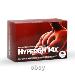 Supplément de musculation HyperGH 14x pour une masse musculaire maigre - 120 comprimés x 6 paquets