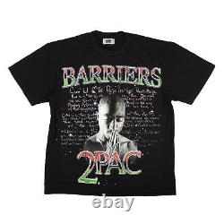 T-shirt à manches courtes Barriers Black 2Pac
