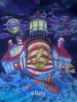 T-shirt tie-dye Vintage Grateful Dead San Francisco Lighthouse XXL
